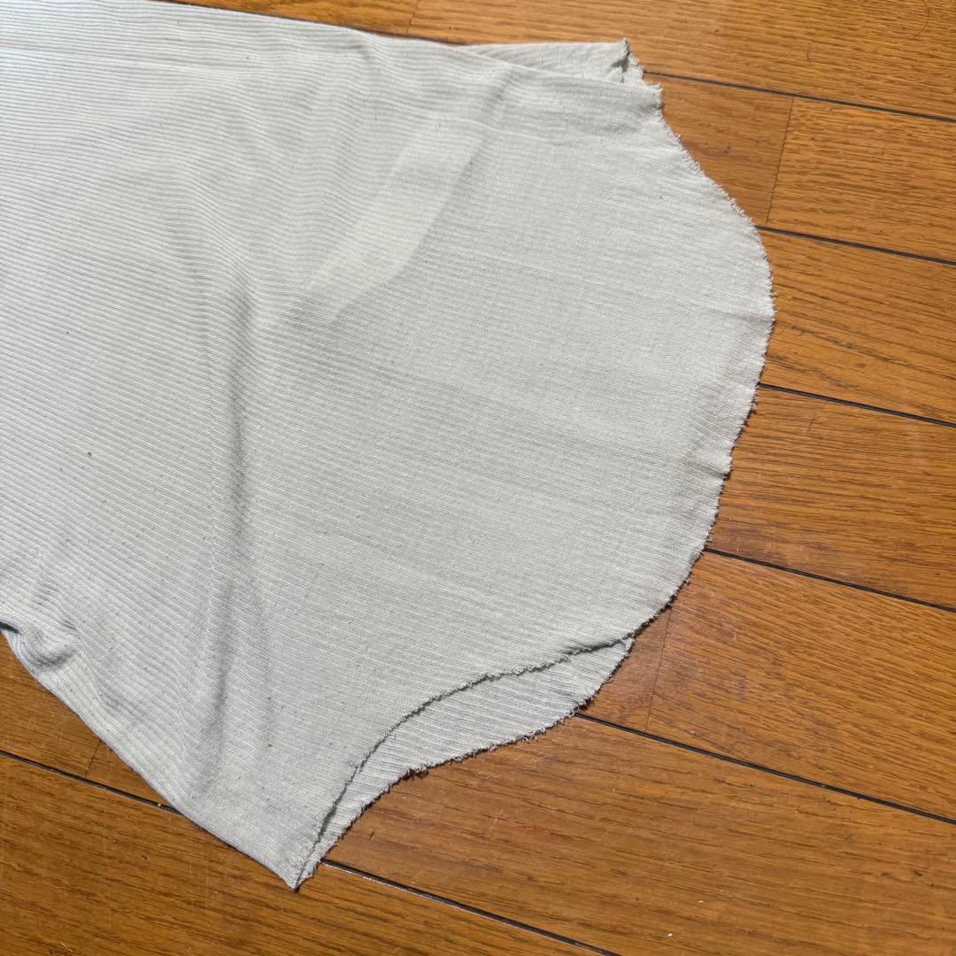 22FW Rick Owens BASIC RIB TANK PEARL シルク