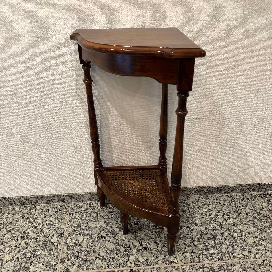 カリモク コロニアル　オールドカリモク　コーナーラック