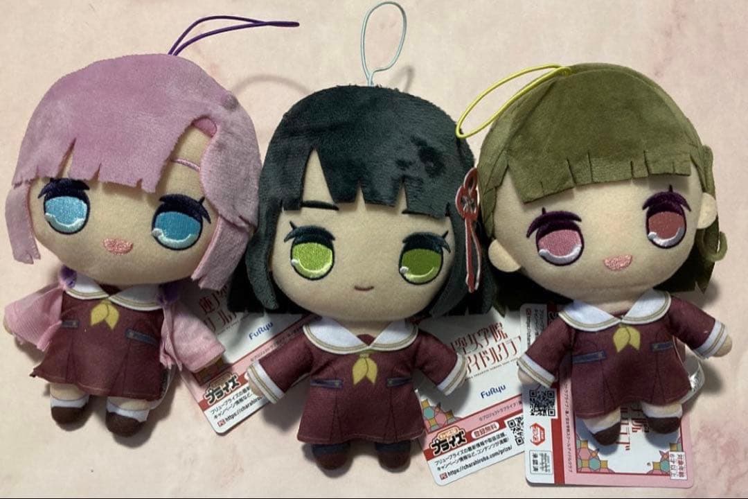 ラブライブ！蓮ノ空女学院スクールアイドルクラブ　きゅるまるぬいぐるみ　全3種