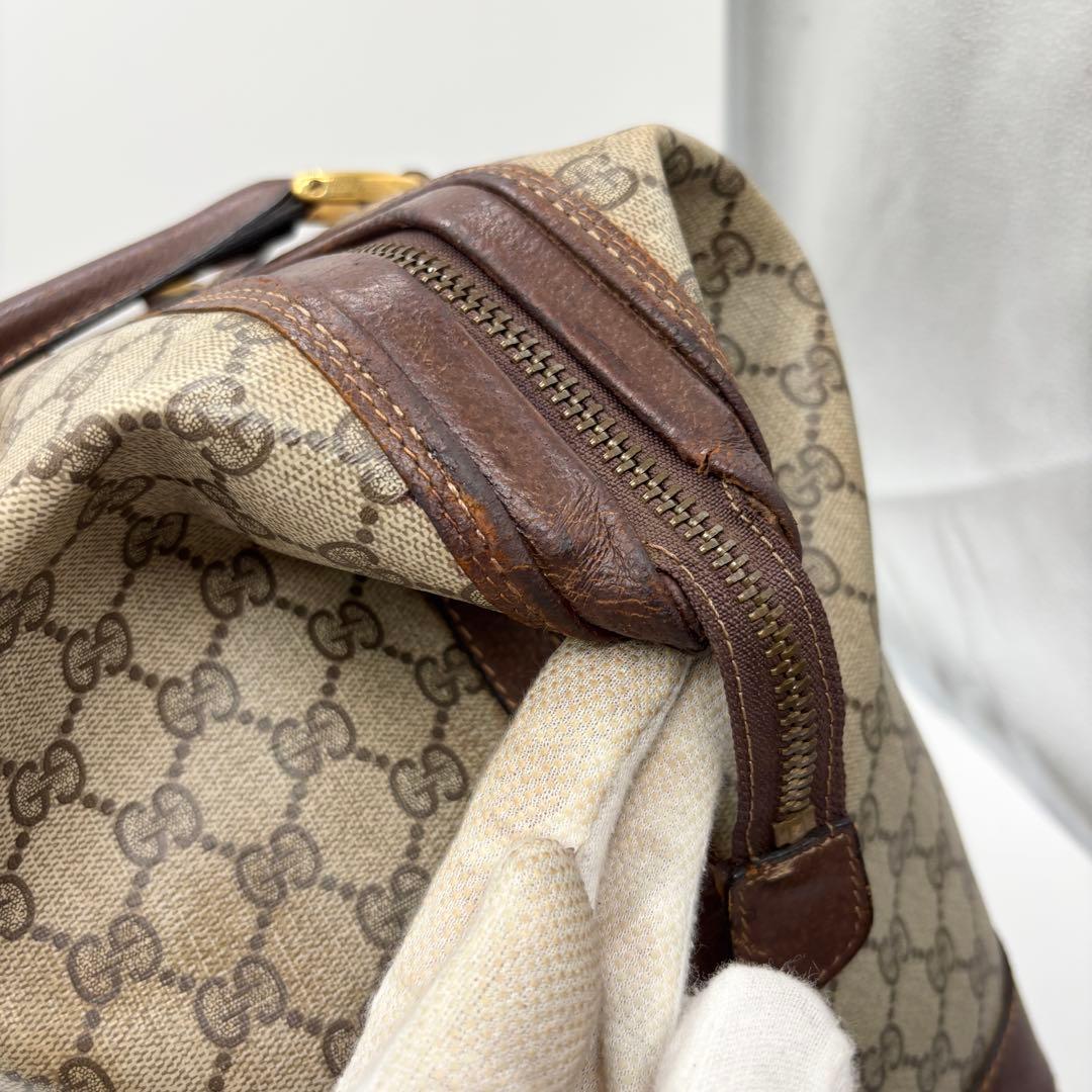 希少 ✨ GUCCI ボストンバッグ PVC GGスプリーム