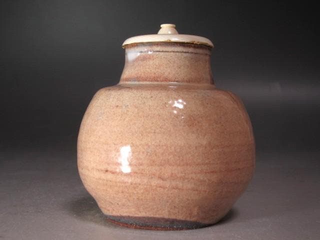 ☆　大野瑞峰　茶入　裏千家　十五代　鵬雲斎の花押がございます☆y574