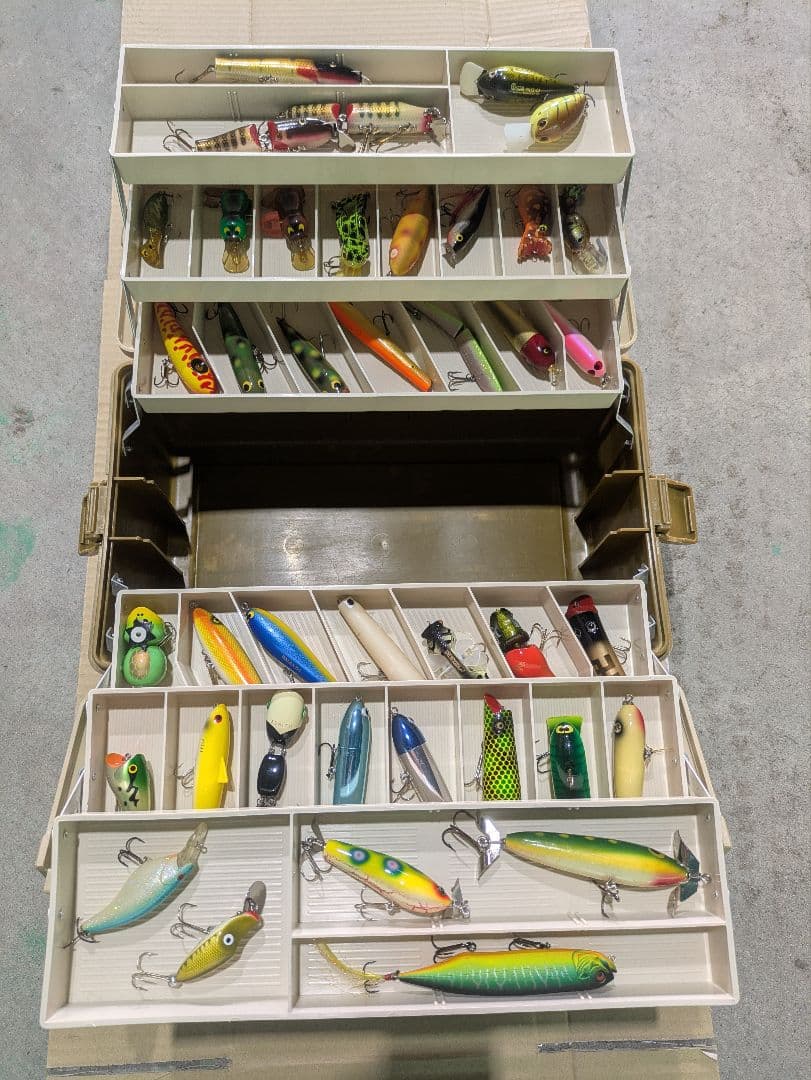 オールドルアー　タックルボックスセット