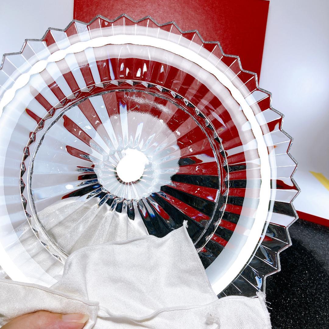 Baccarat バカラ ミルニュイ プレート 26cm 箱付き|2160|☆
