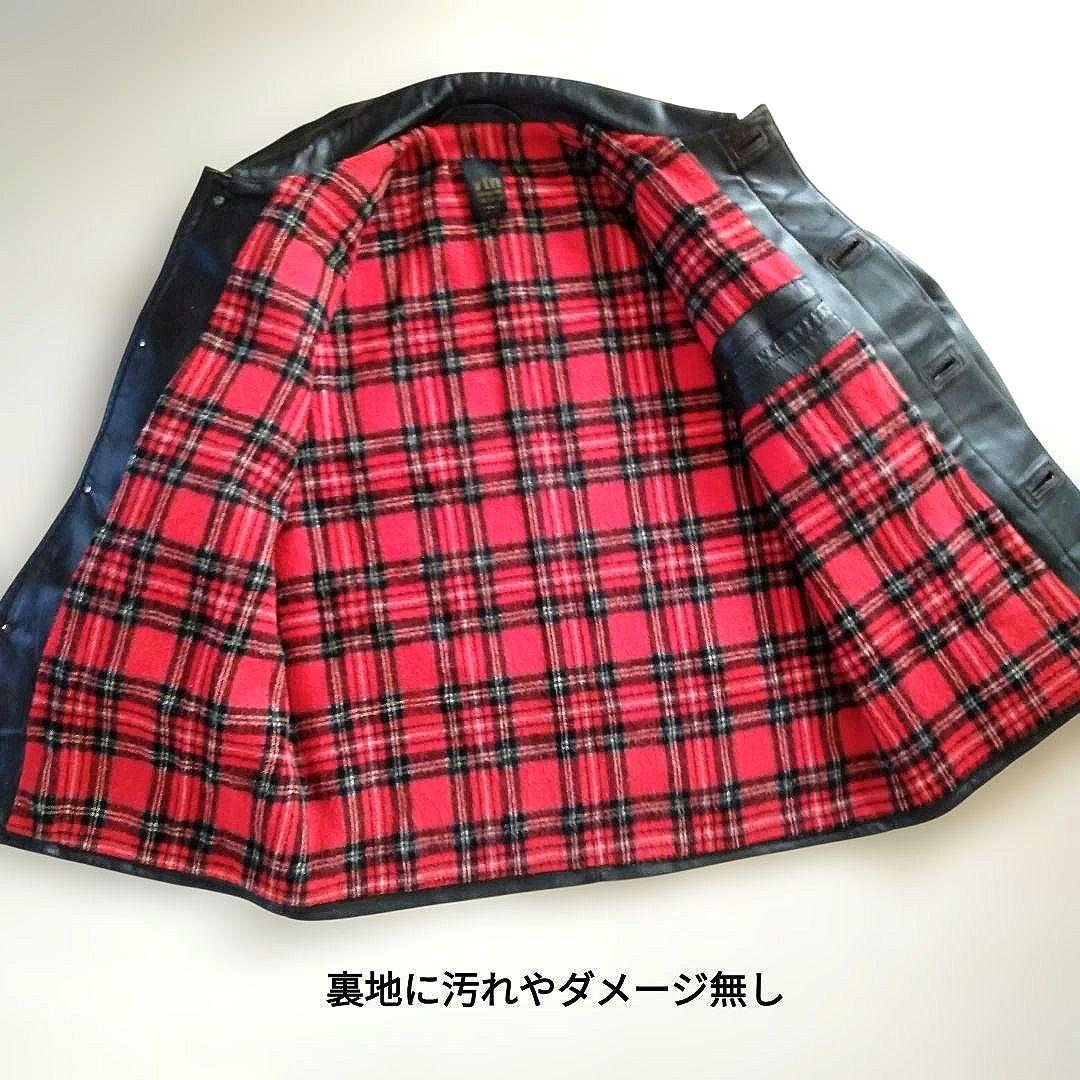 70s Vintage フランス軍 ファイヤーマン レザージャケット カーコート