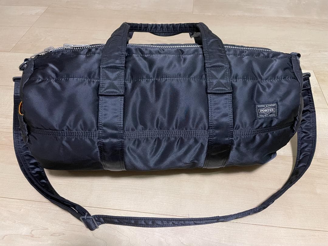 美品 吉田カバン PORTER タンカー 2WAY ダッフルバッグ 黒