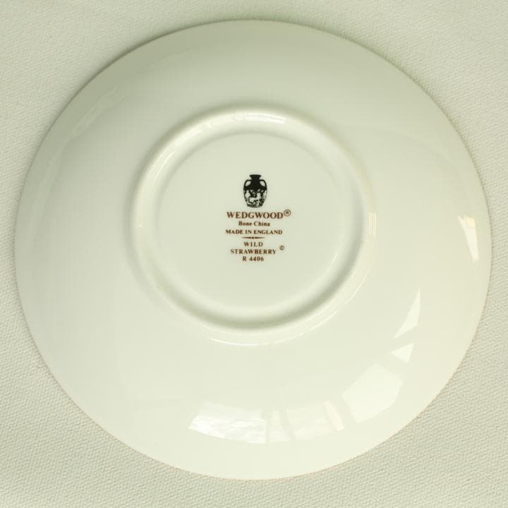  ウェッジウッド ワイルドストロベリー トリオ 2客 ペア