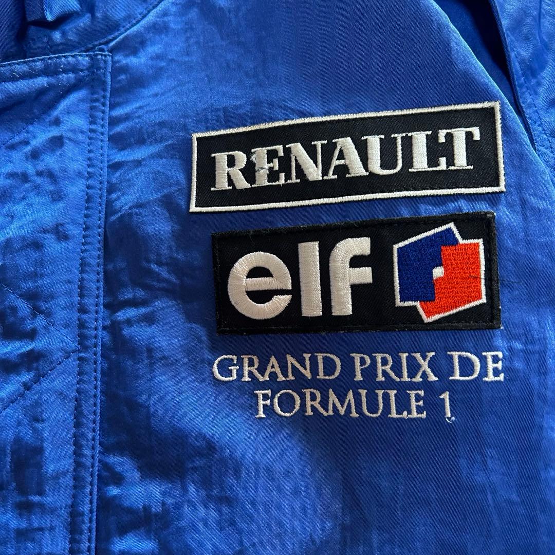 RENAULT elf FORMULE 1 ブルゾン 豪華刺繍 メンズ F1