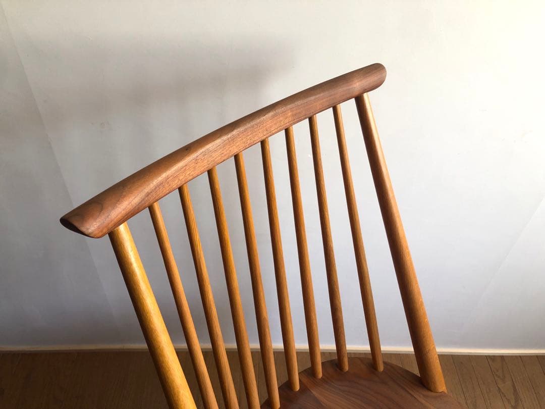 柏木工 シビルチェア1脚 ① ウォールナット&オーク無垢材 オイル仕様 飛騨高山