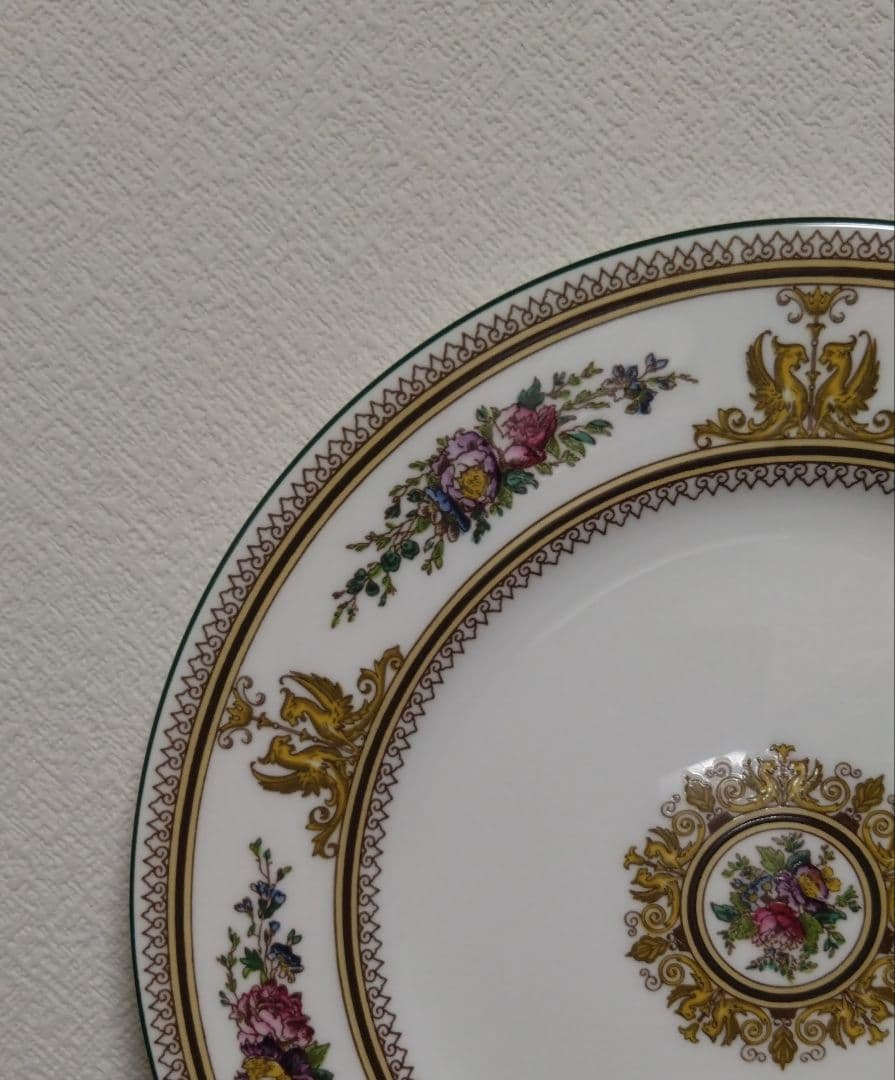 ウェッジウッド・コロンビア エナメル プレート「27cm」