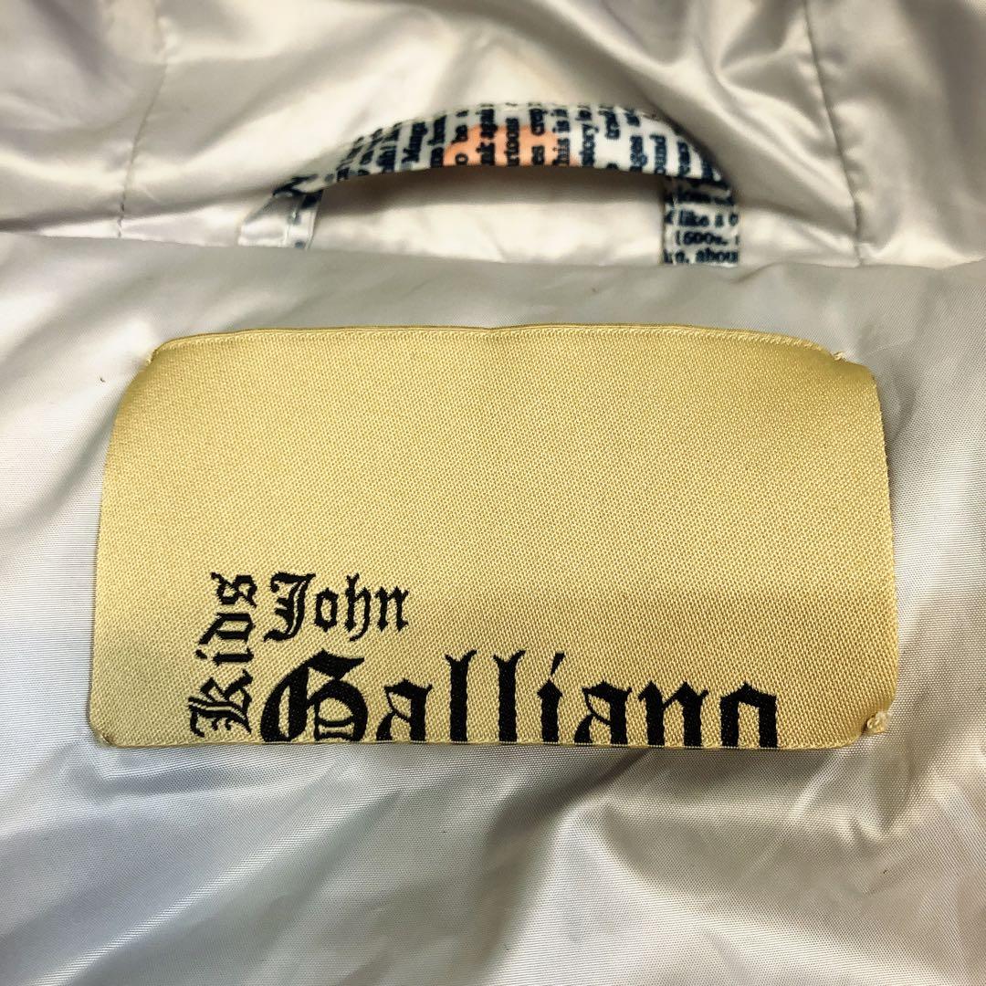 John Galliano ジョンガリアーノ　ダウン　ベスト　ファー　y2k