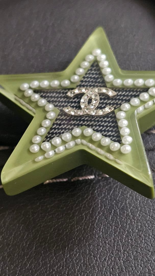 お値下げ CHANEL　 星型ヘアゴム