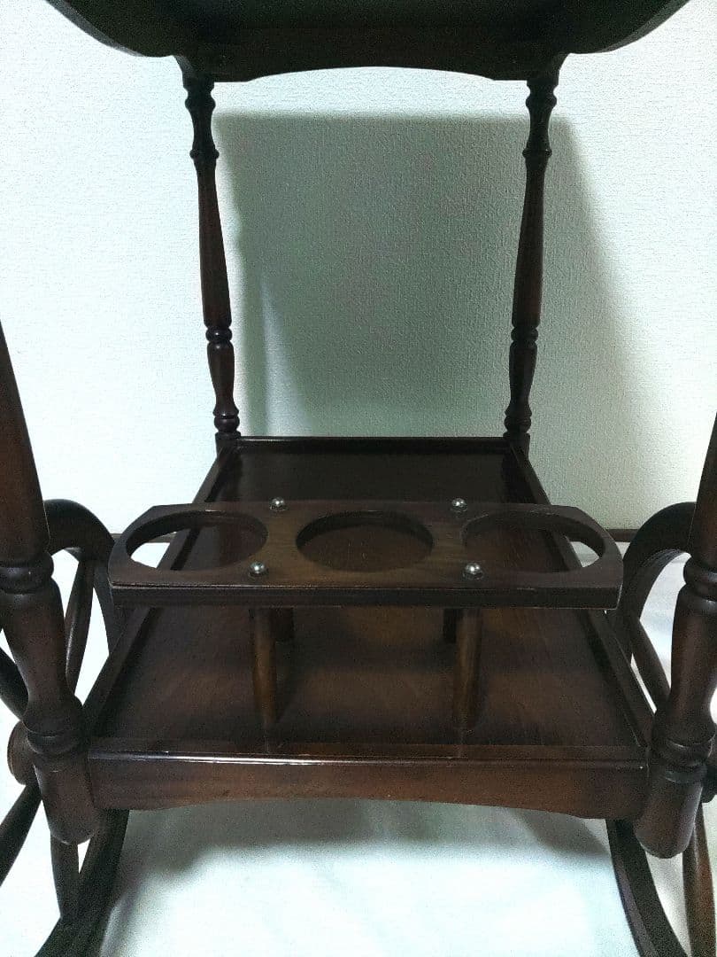 アンティークワゴン 木製 トロリー キッチンワゴン