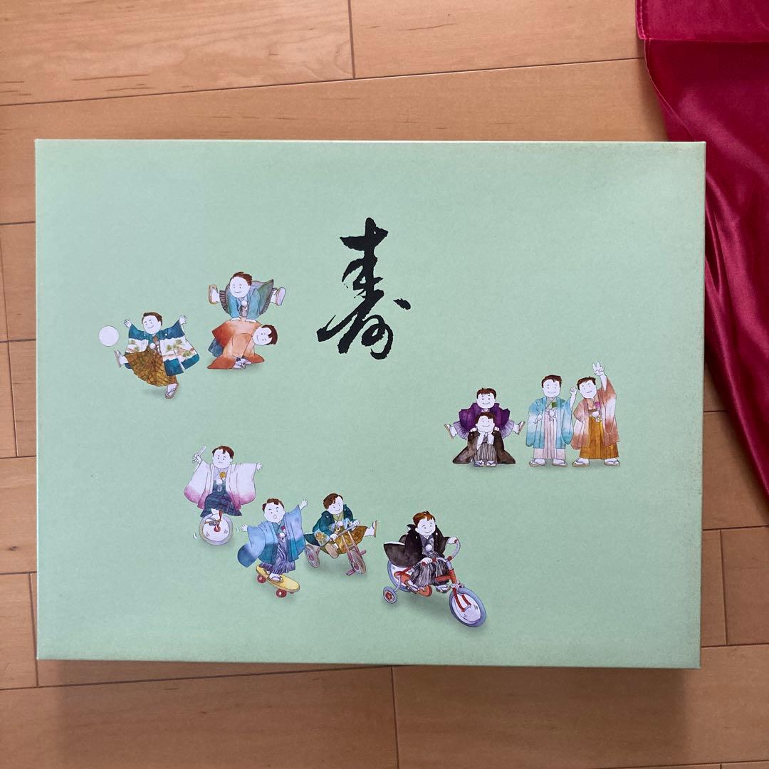 七五三　五歳　男の子袴セット　57cm