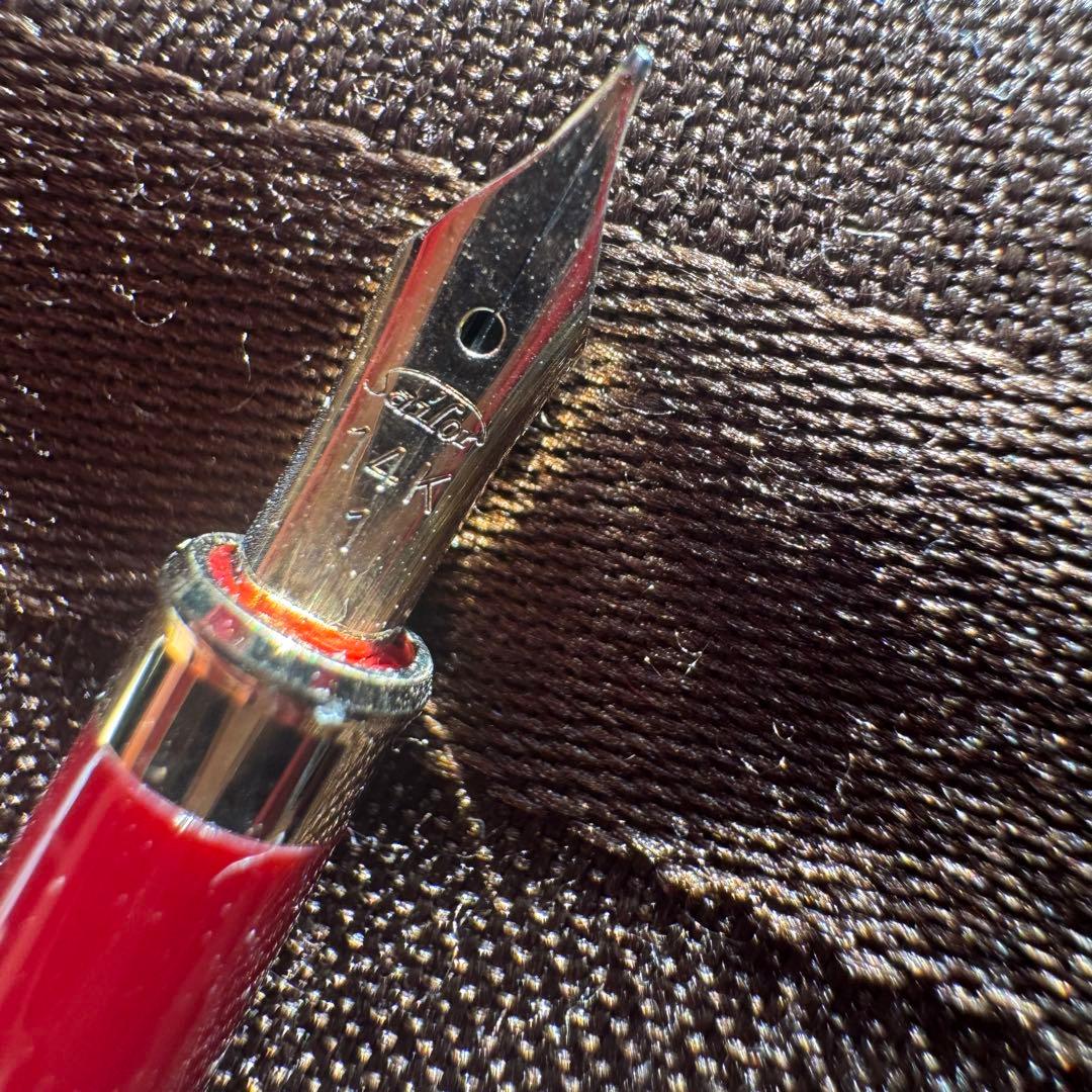 14k 金ペン　SAILOR セーラー万年筆 シャレーナ 3本セット