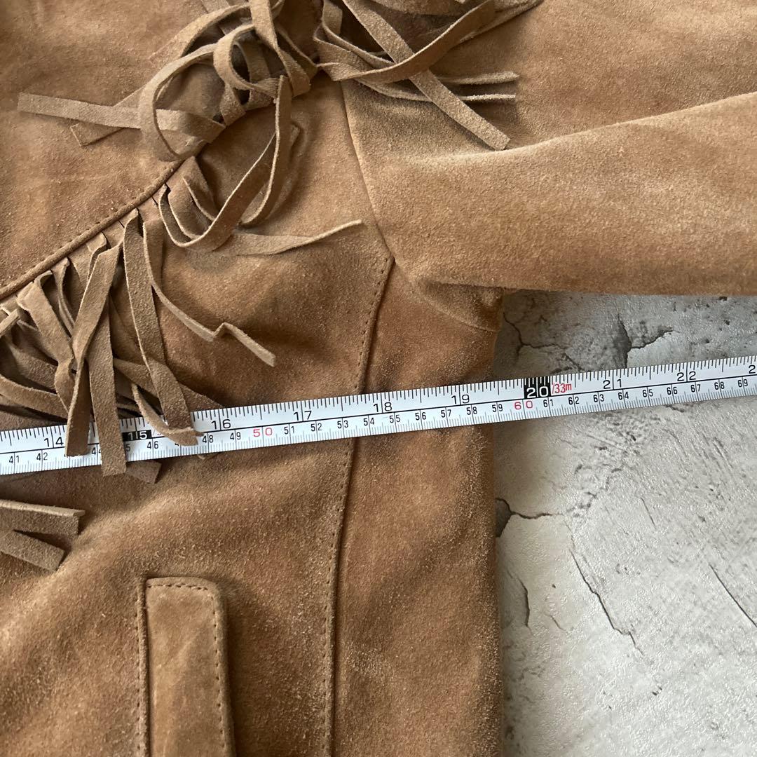 Vintage RED SKY スエードジャケット フリンジジャケット M