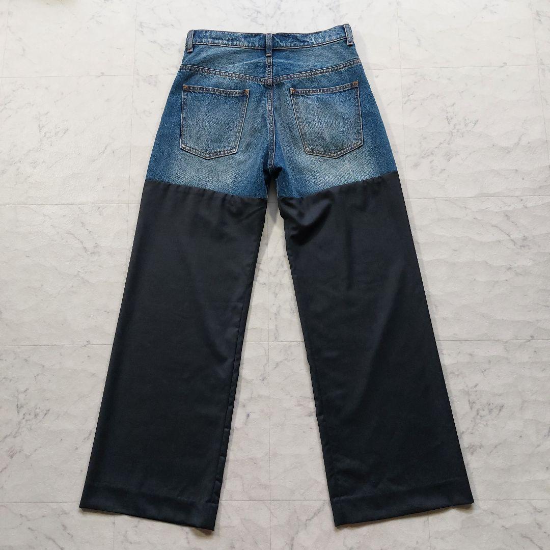 未使用級 ガリャルダガランテ PEAS デニムスラックスパンツ 1
