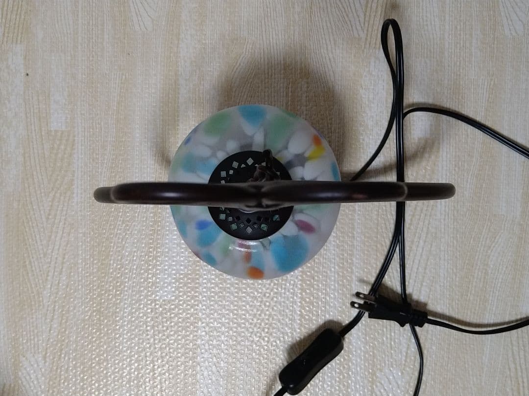 アンティークランプ（ガラス製）