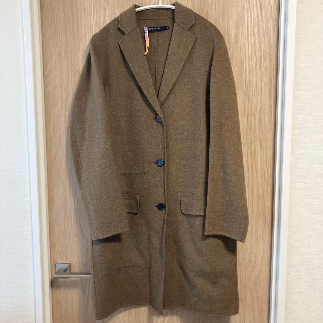ドゥロワー購入sofie d'hoore ウールチェスターコート リバーコート