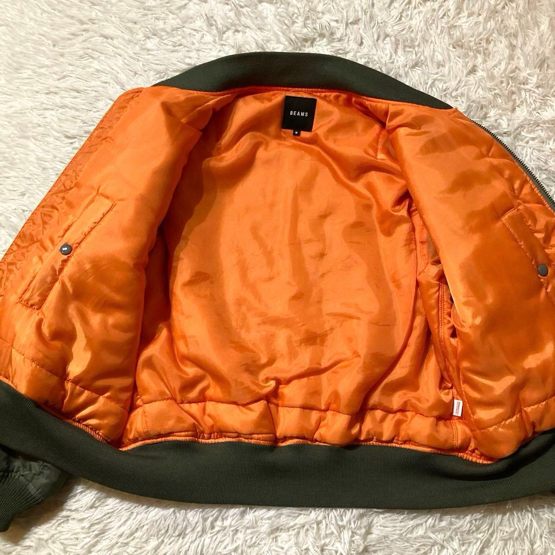 【人気定番】BEAMS リラックスフィット THERMOLITE® MA-1