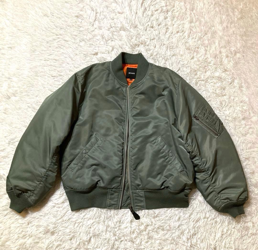 【人気定番】BEAMS リラックスフィット THERMOLITE® MA-1