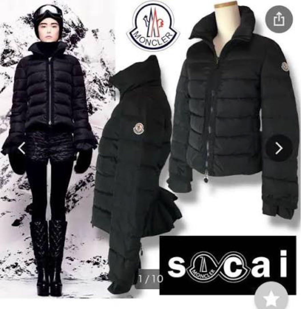 【美品】 モンクレール　サカイ　MONCLER sacai MASAKO