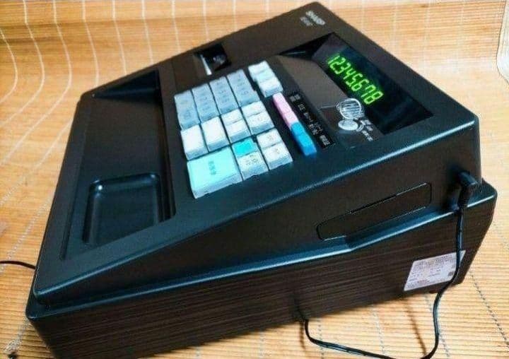 美品シャープレジスター　XE-A147PC連携売上管理フル設定無料　431115