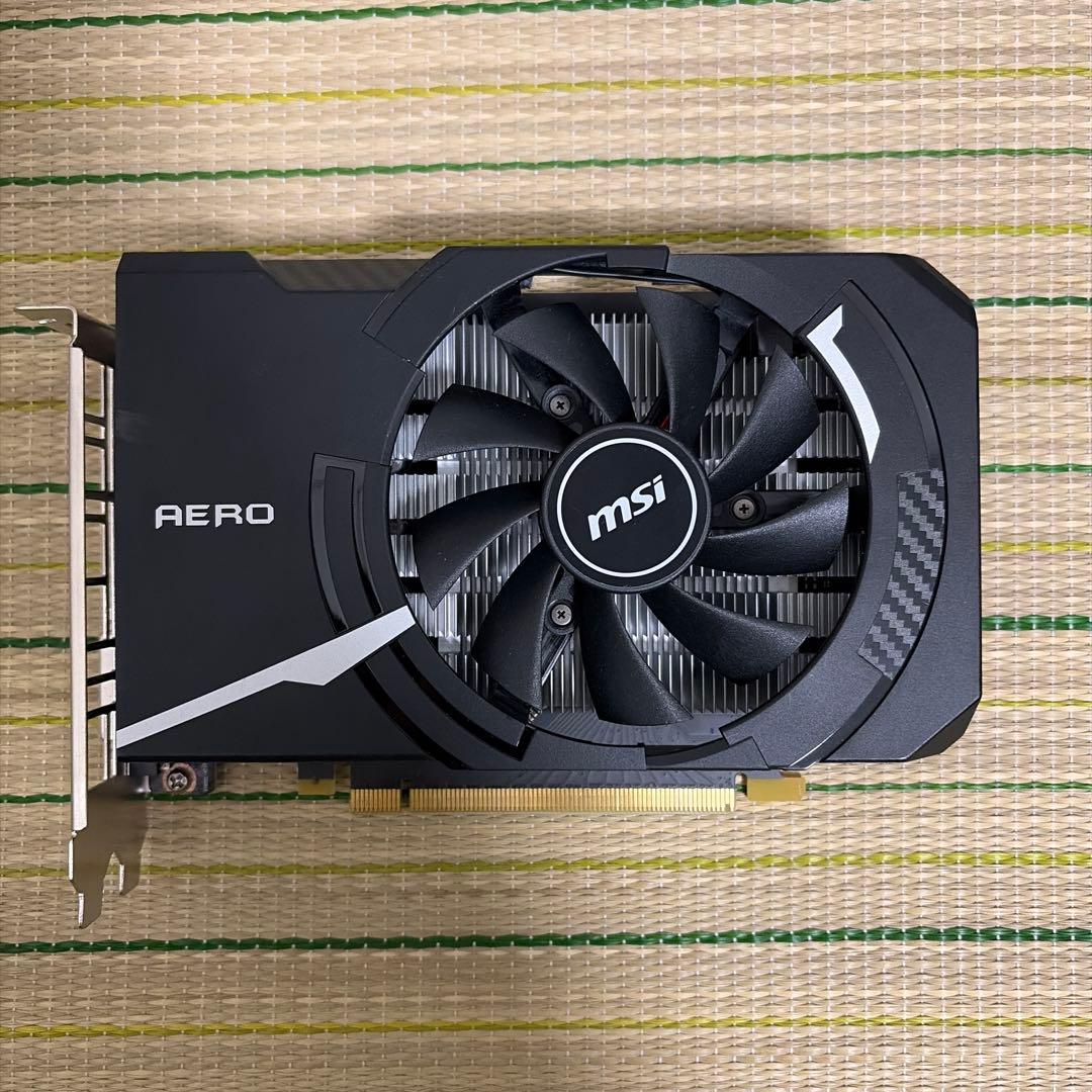 グラフィックボード・グラボ・ビデオカード MSI GeForce GTX 1650 D6 AERO ITX OCV1