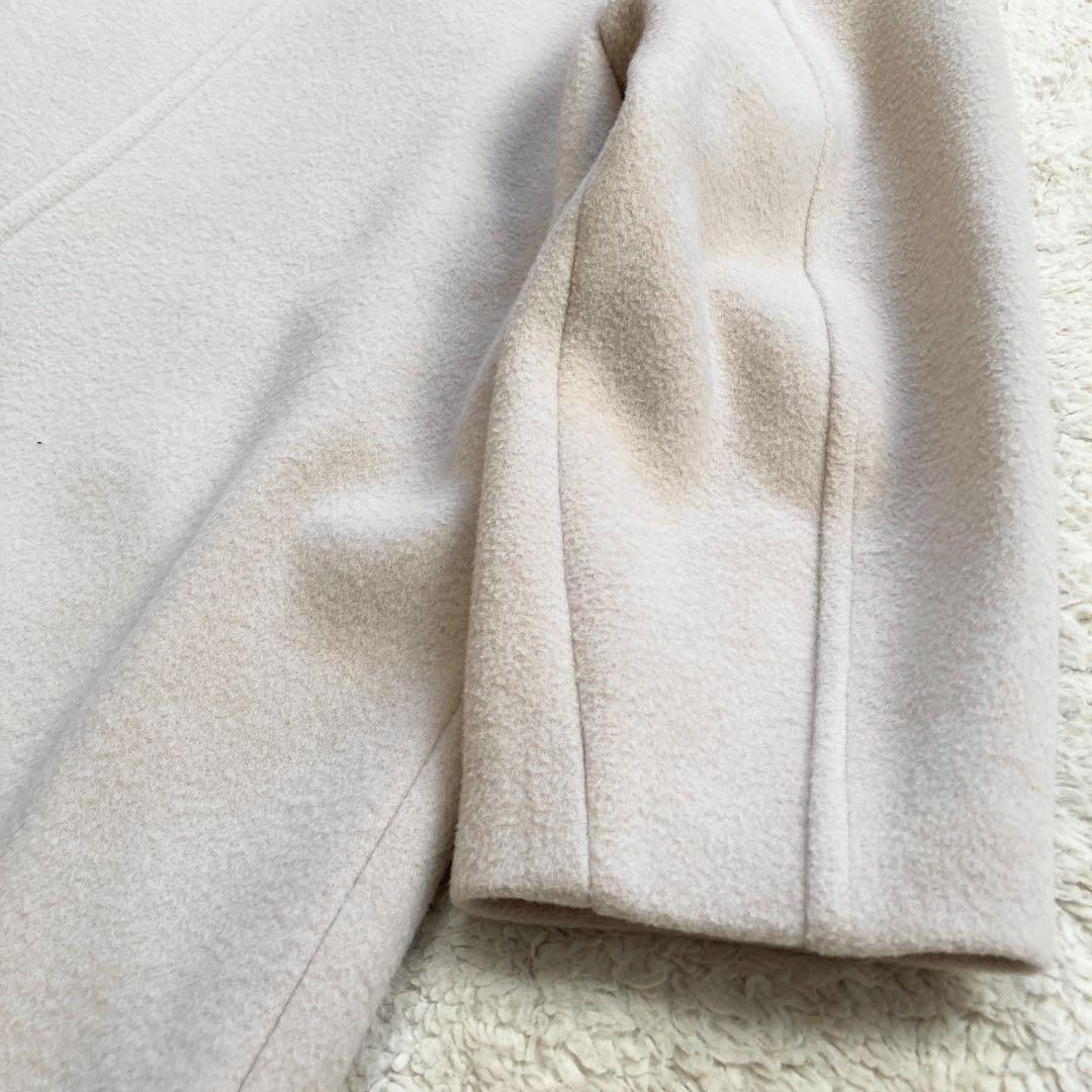 極美品・23AW✨アルアバイル　ショートビーバーファネルネックコート　サイズ1
