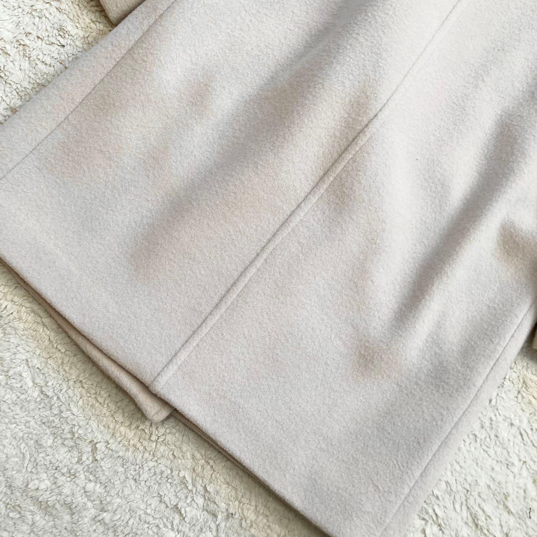 極美品・23AW✨アルアバイル　ショートビーバーファネルネックコート　サイズ1