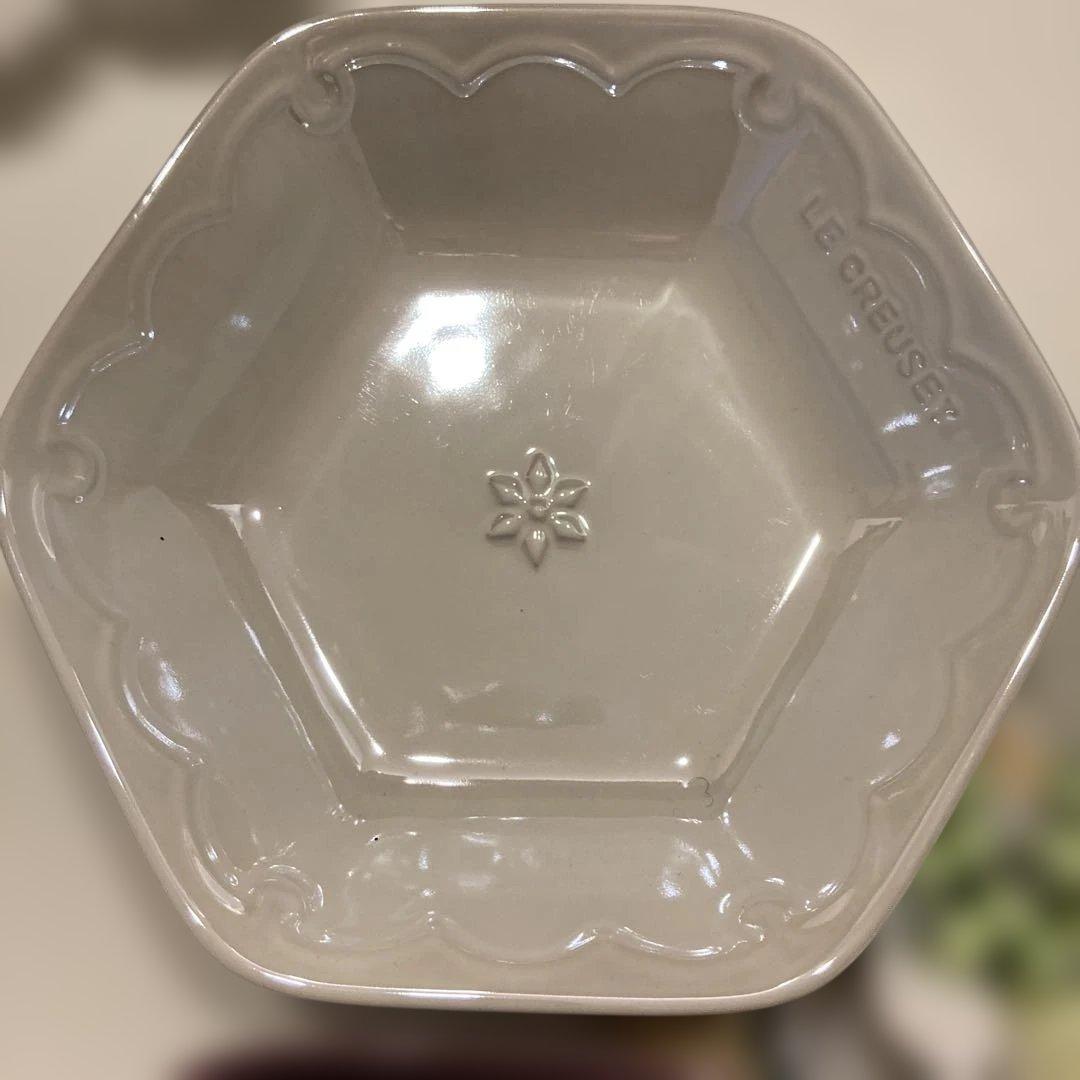 ル・クルーゼ　スノーリングディシュ　４枚セット❣️