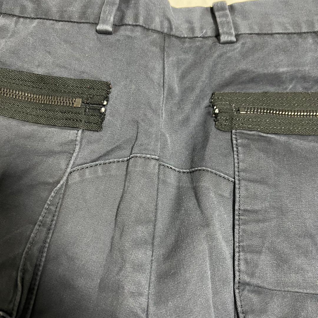 ナンバーナイン ボンテージパンツ ネイビー カート期 2003