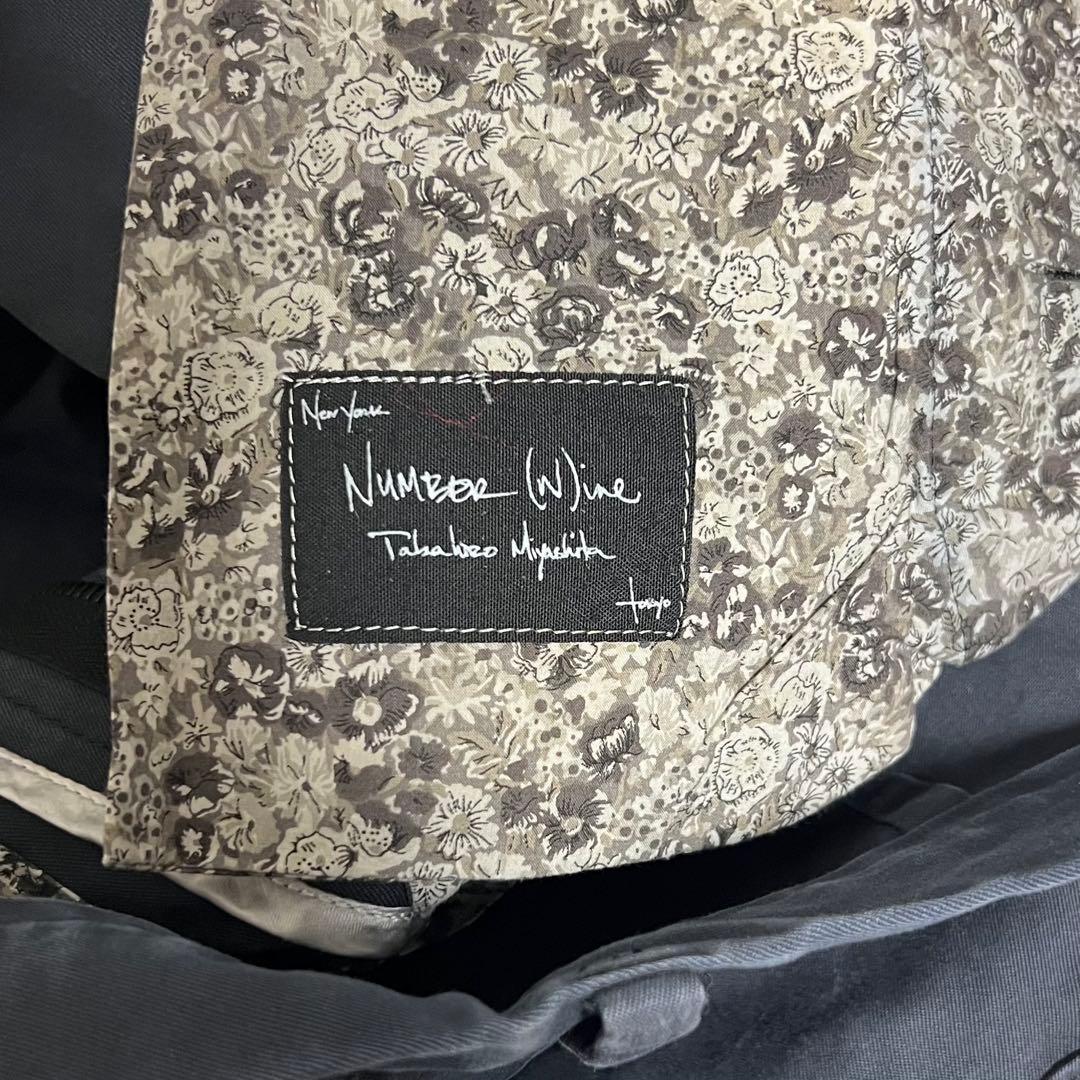 ナンバーナイン ボンテージパンツ ネイビー カート期 2003