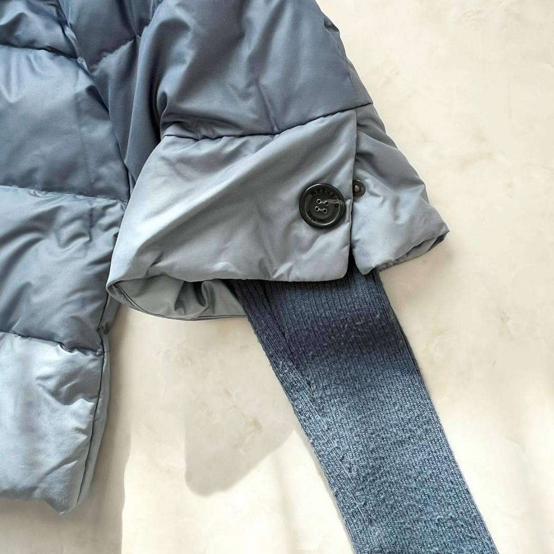 Max Mara リブ袖 2way ダウンジャケット　グラデーション　42 XL