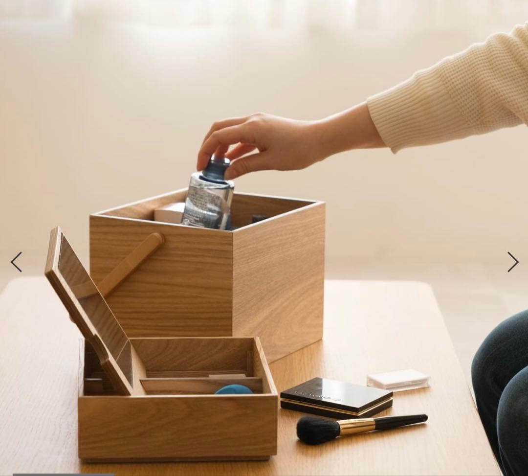 【sachaサシャさんコラボ】すっきりまとまるメイクボックス