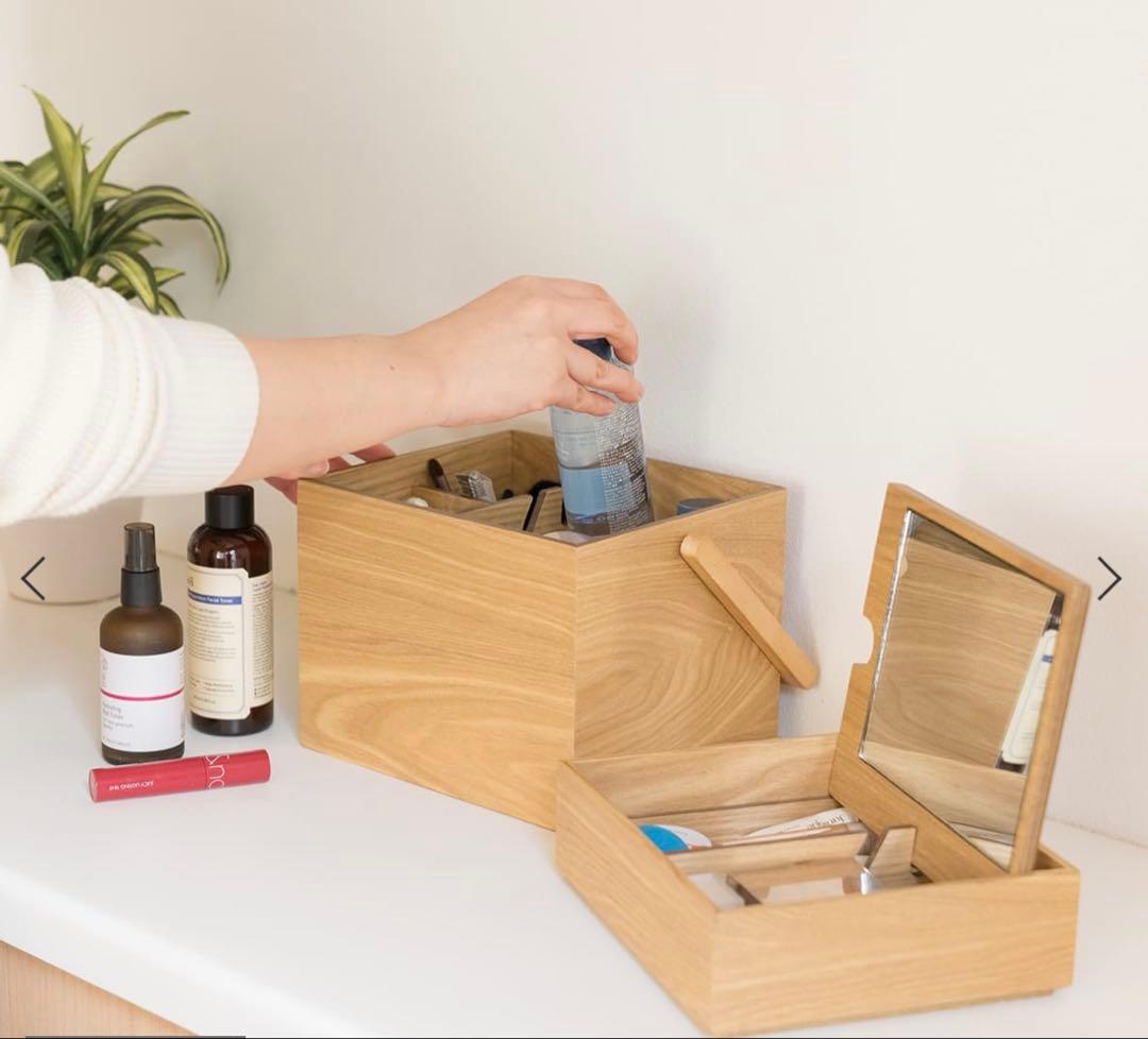 【sachaサシャさんコラボ】すっきりまとまるメイクボックス