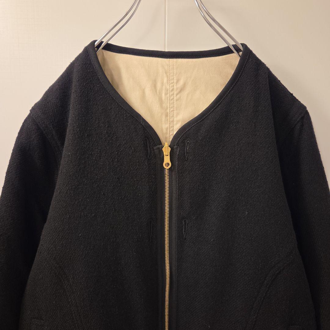 visvim WAWONA DOWN LINER JKT ツイード size3黒