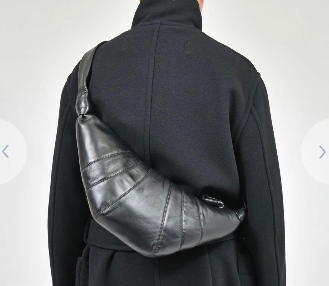 LEMAIRE CROISSANT BAG MEDIUM ブラック