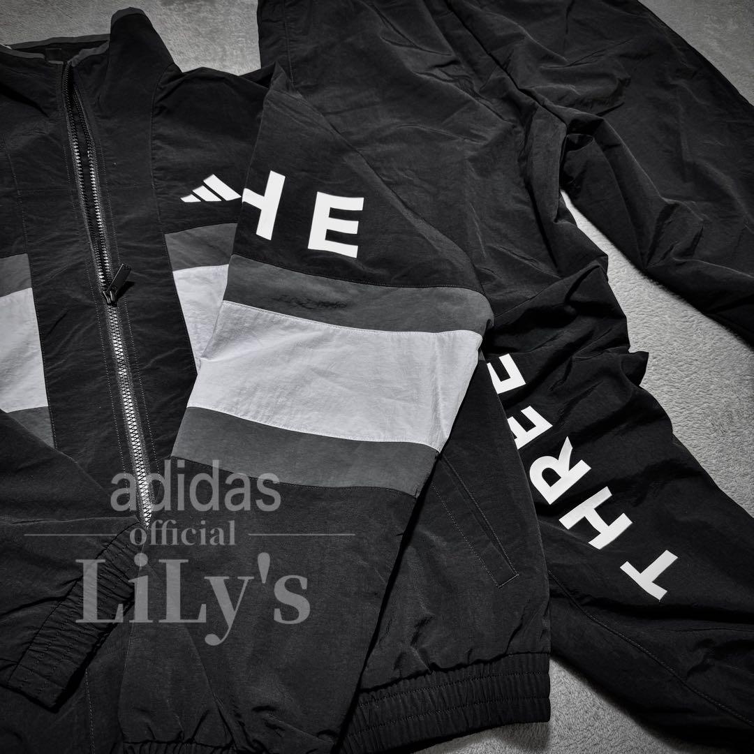 adidasセットアップ　2XLサイズ　ウーブン　25新作　定価18,040円