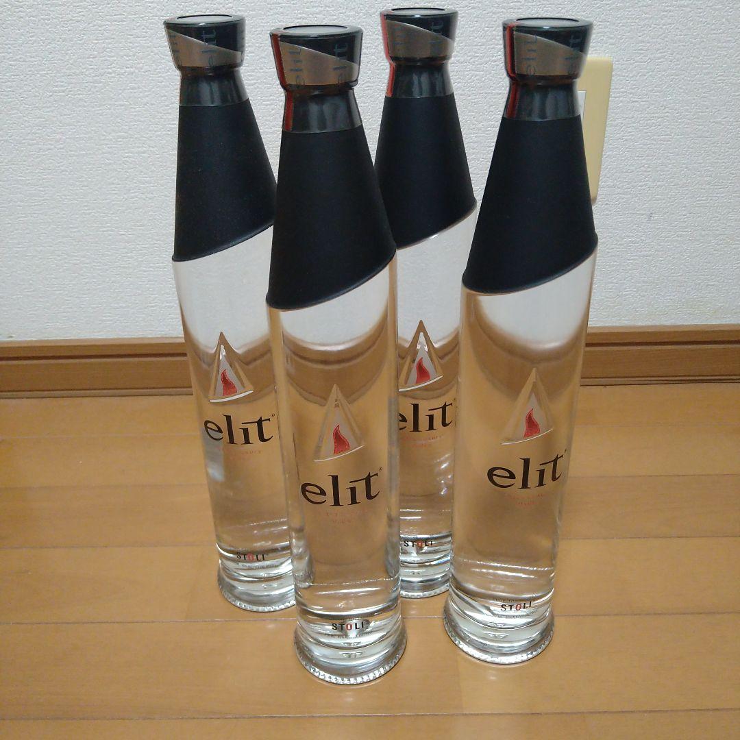 ストリチナヤ・エリート スピリッツ　ウォッカ　 4本セット