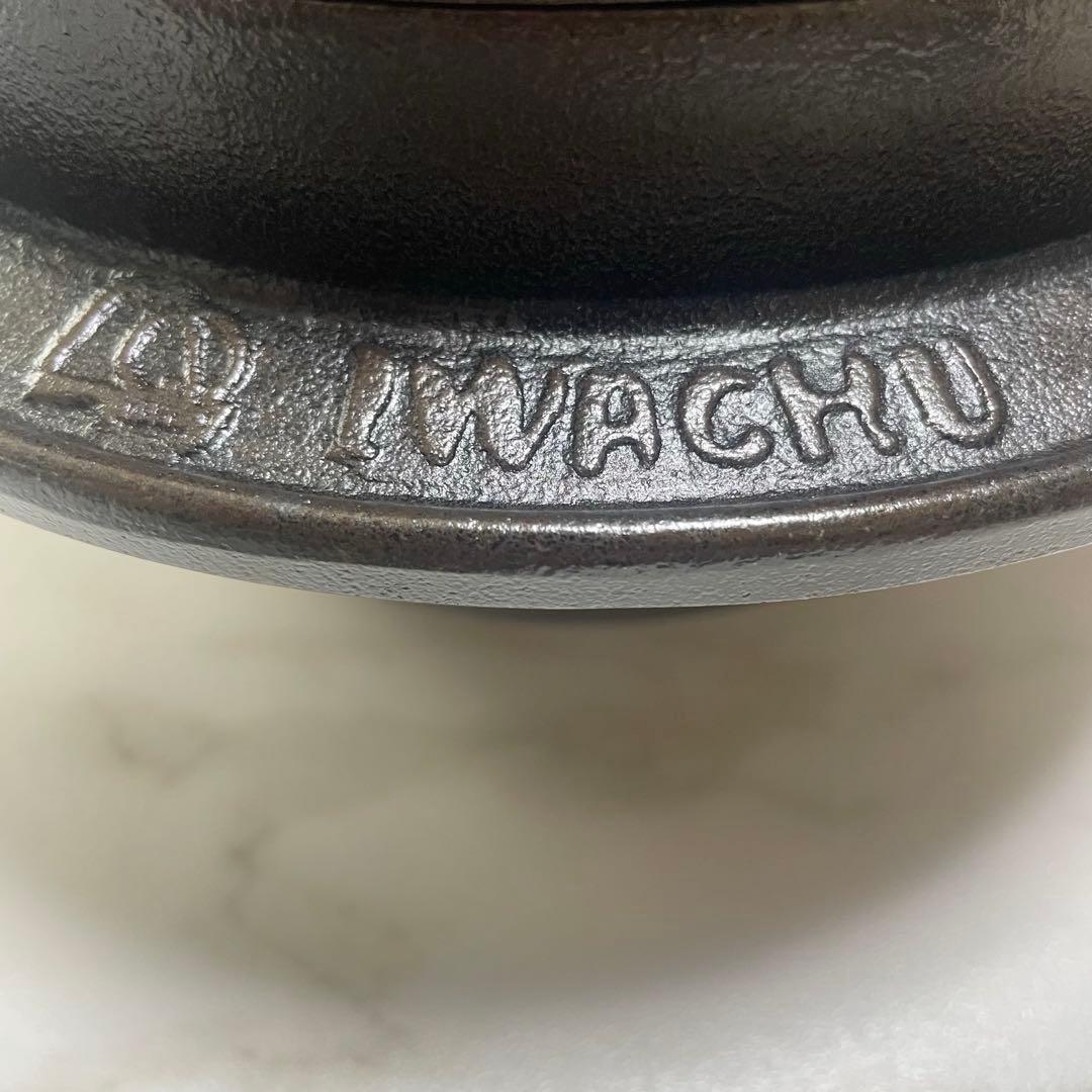 岩鋳　イワチュー　IWACHU ごはん鍋　5合炊　ご飯鍋　南部鉄器　黒