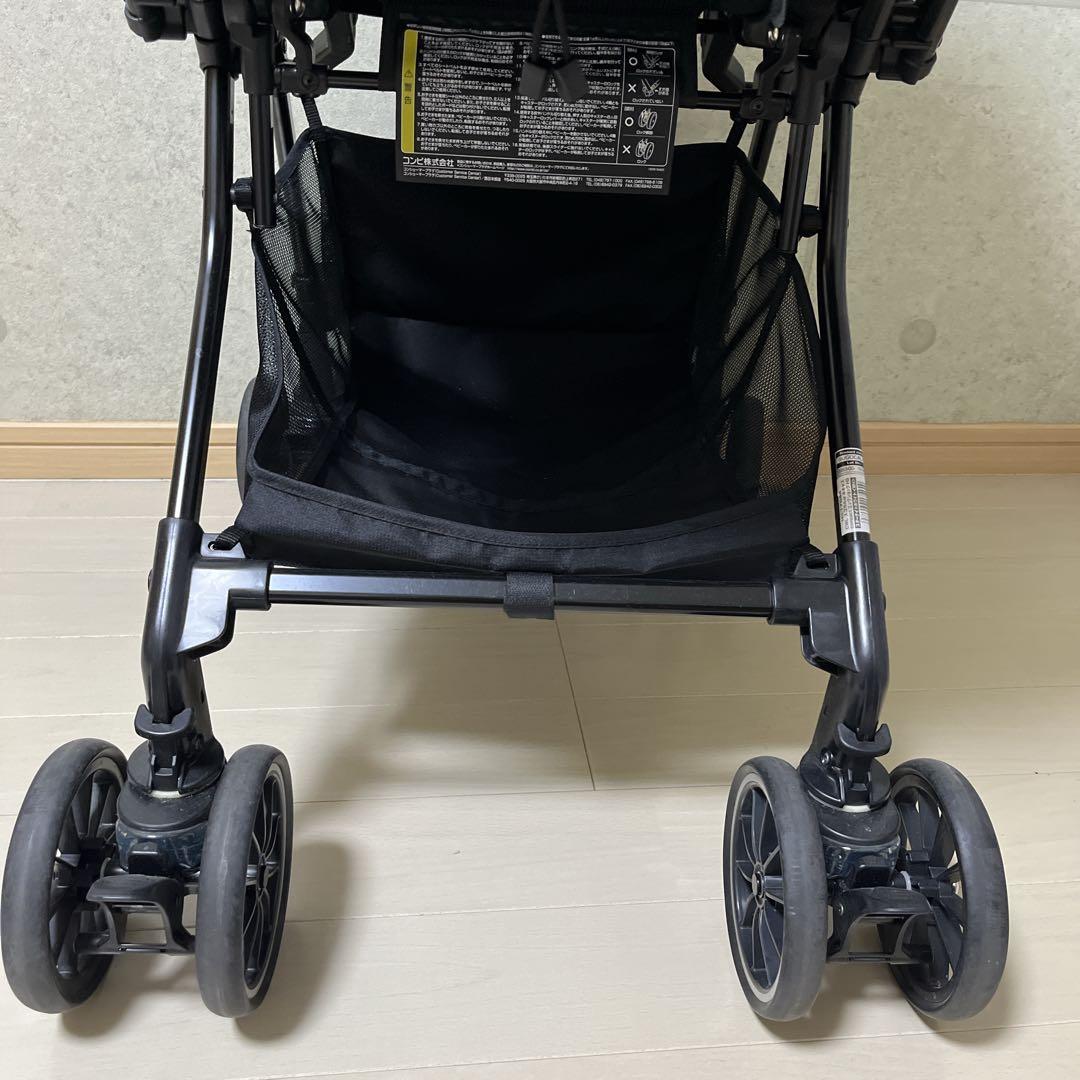 極美品　コンビ スゴカル　4キャス コンパクト　エッグショック HS ベビーカー
