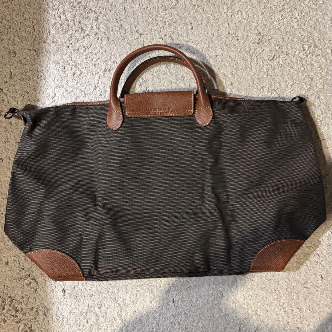 【queenes】Longchamp ボックスフォード L トラベルバッグ