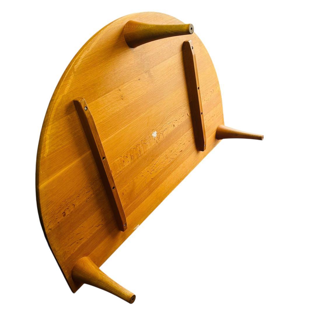 飛騨産業 森のことば 半円形 リビングテーブル　150×100cm