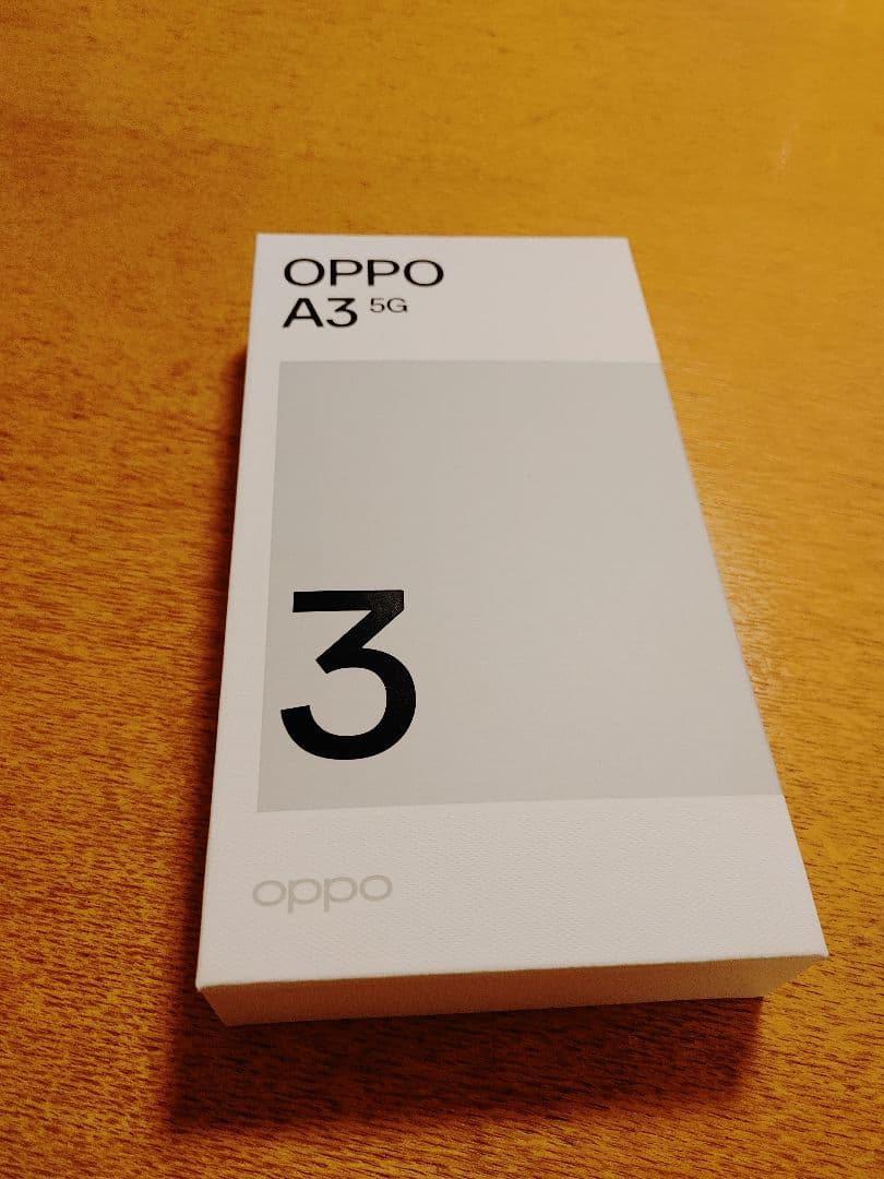 oppo A3 5G 　128GB　パープル