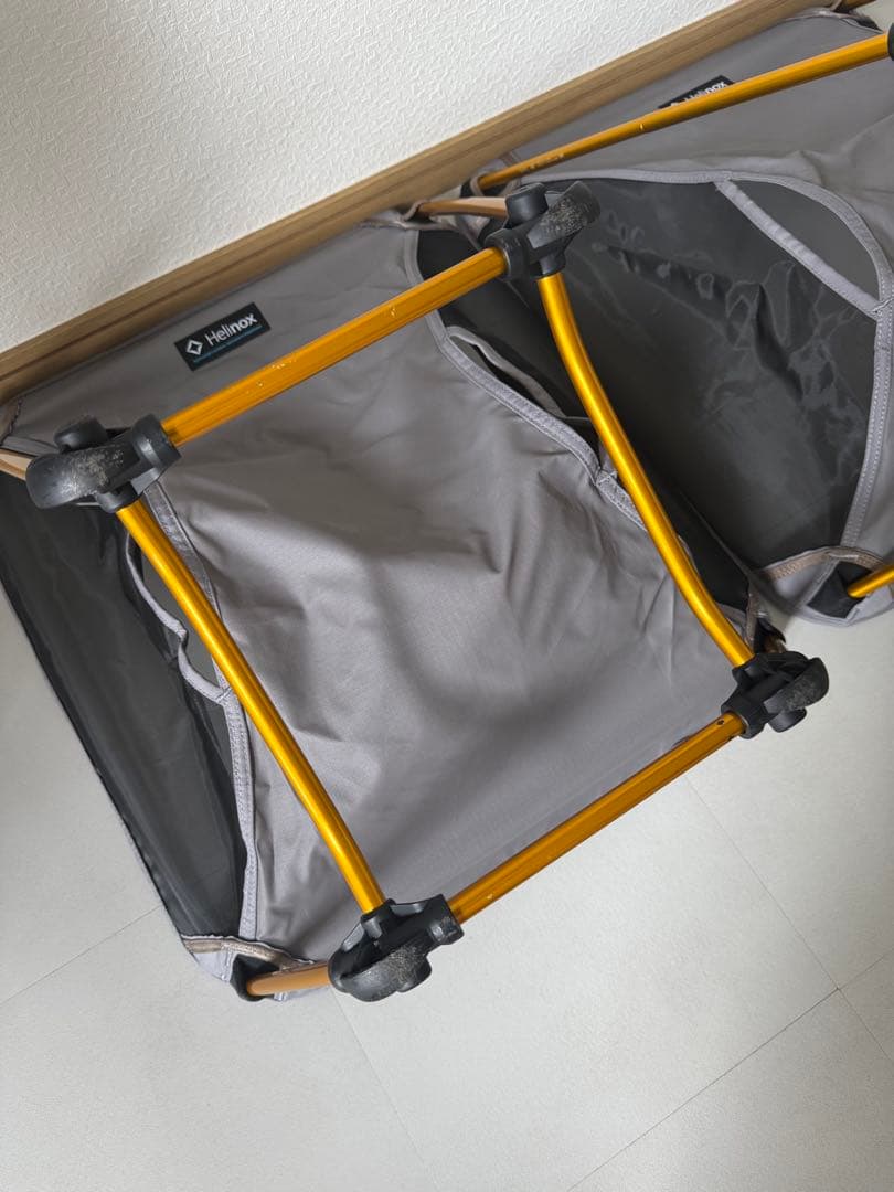 ヘリノックス　グラウンドチェア　2脚　美品　ULキャンプ