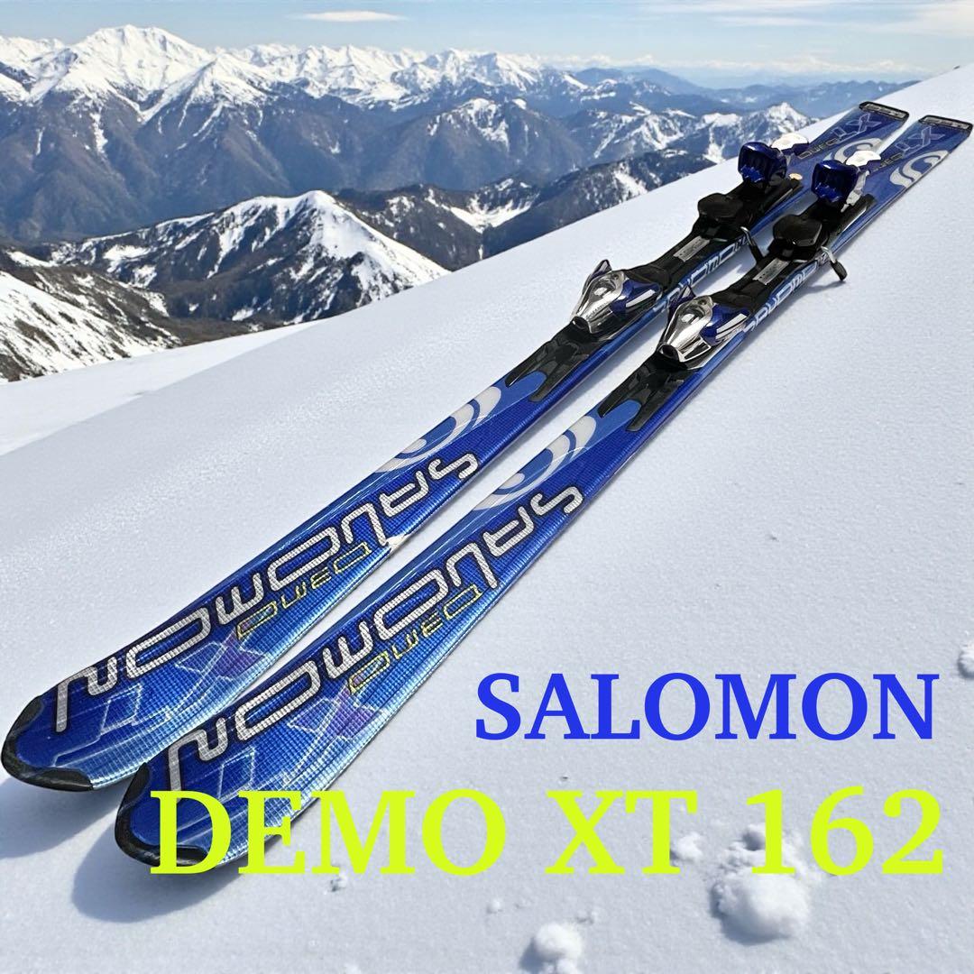 【良品】DEMO XT 162cm スキー板　セット SALOMON サロモン