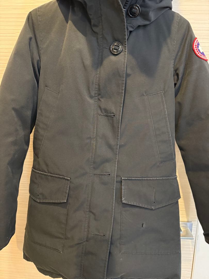 最安値　カナダグース　ブロンテ xs ダウンジャケット　ファー付き