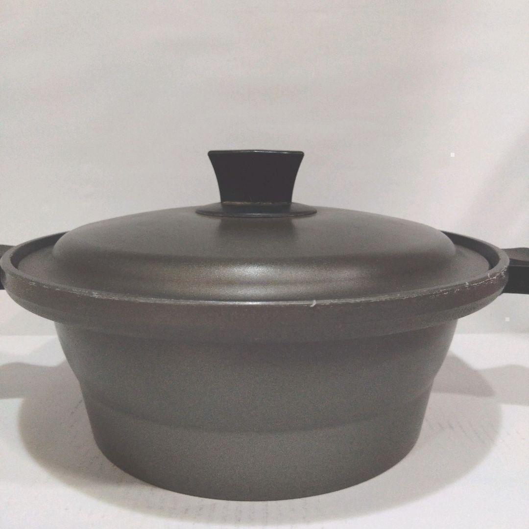 ムスイ釜炊き鍋　無水鍋　5合炊き　日本製　羽釜ご飯　ごはんの匠　白米