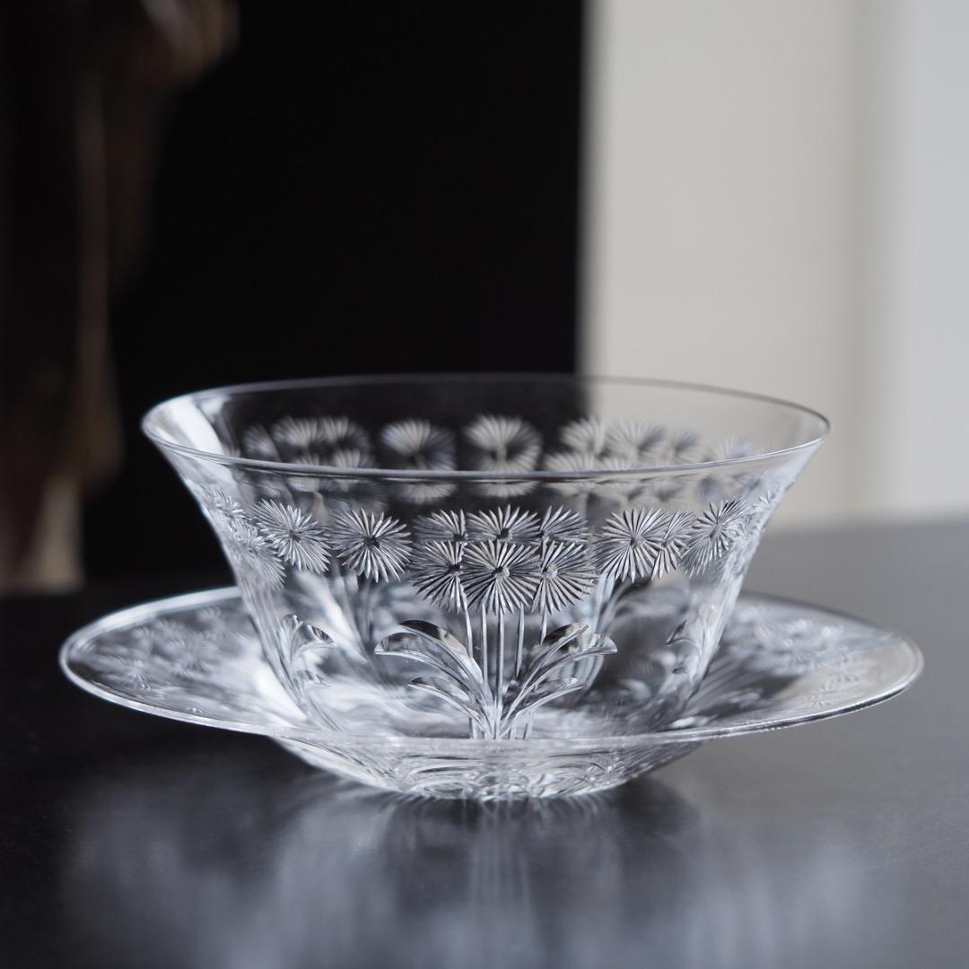 トーマスウェッブ ボウル＆ソーサー GT09B /Thomas Webb