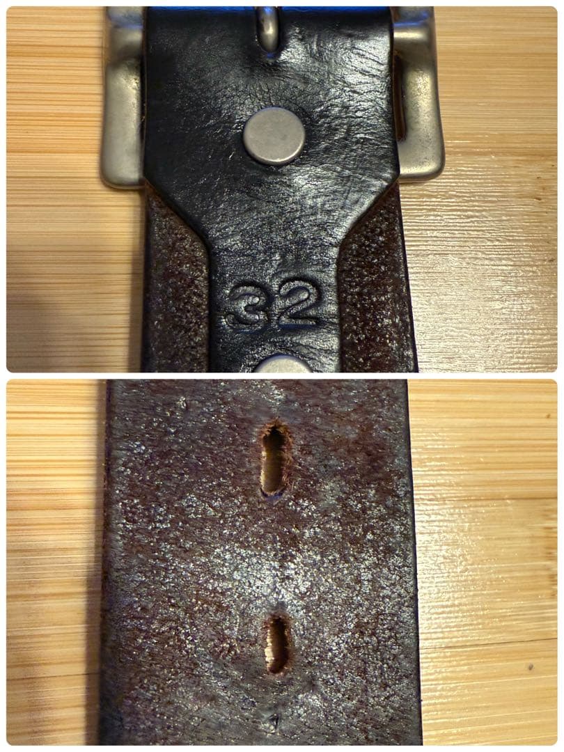 ⭐️HTC⭐️ヴィンテージフラワーサンバーストブラック革⭐️マルチカラーストーン⭐️32